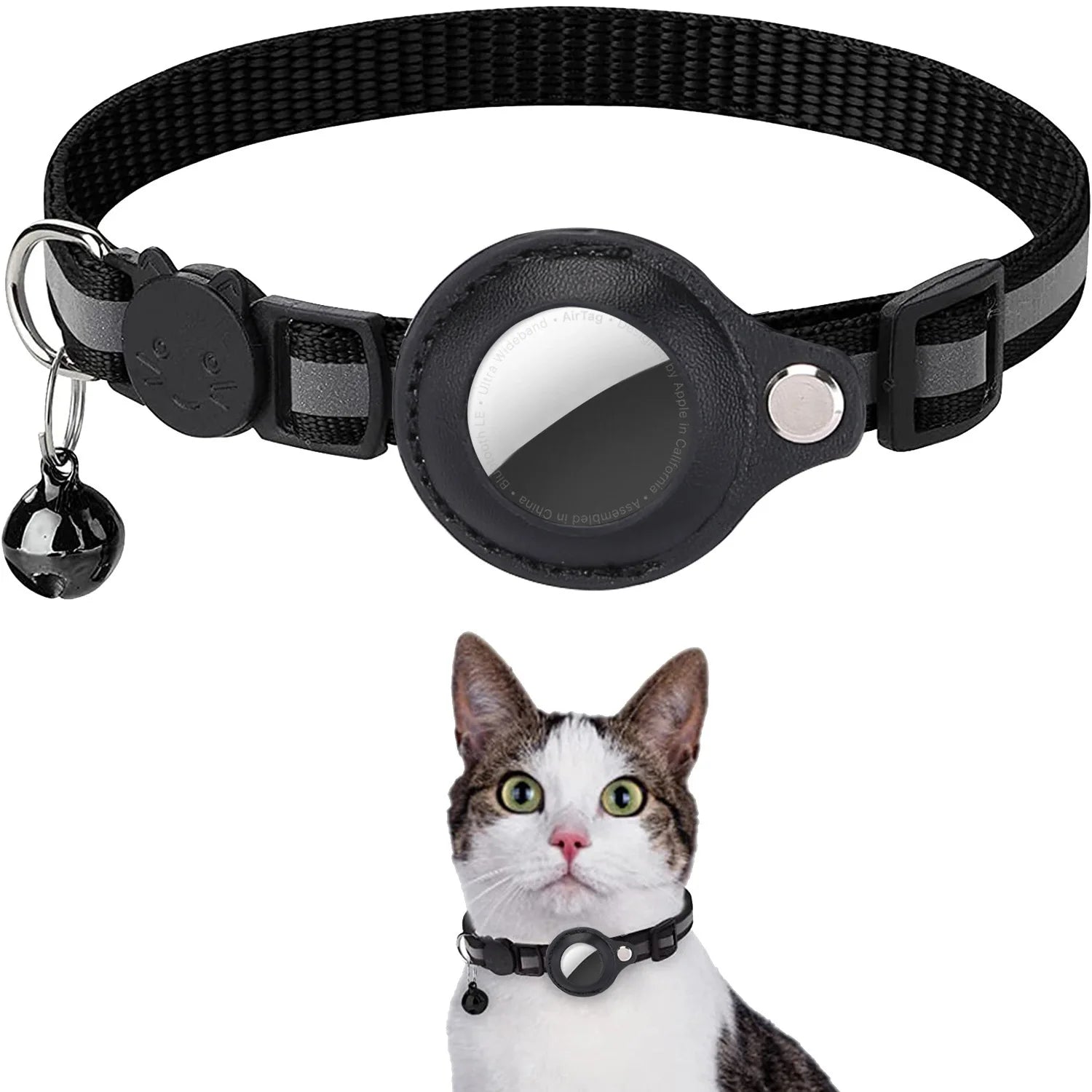 Collier Réfléchissant Pawfect™ avec Support pour AirTag