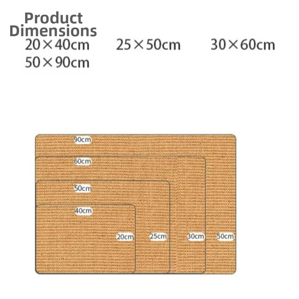Griffoir Mural en Sisal Pawfect™ avec Balle de Jeu
