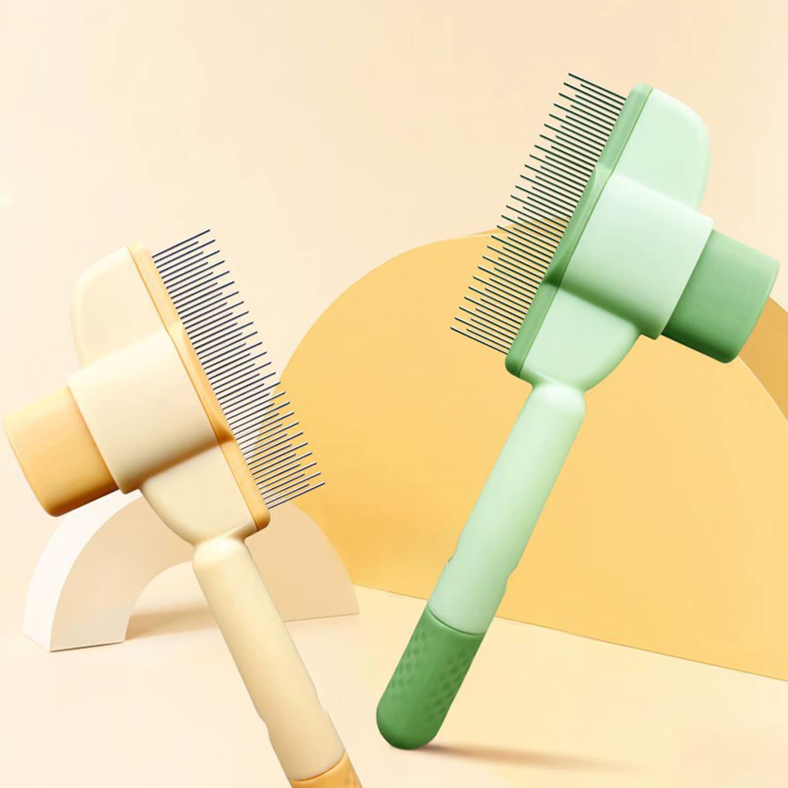 Brosse Anti-Poils Pawfect™ avec Bouton Éjecteur
