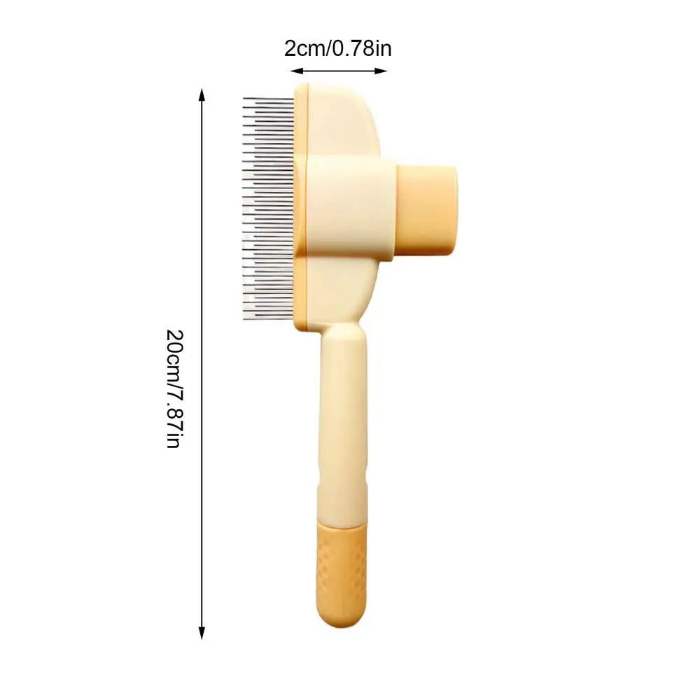 Brosse Anti-Poils Pawfect™ avec Bouton Éjecteur